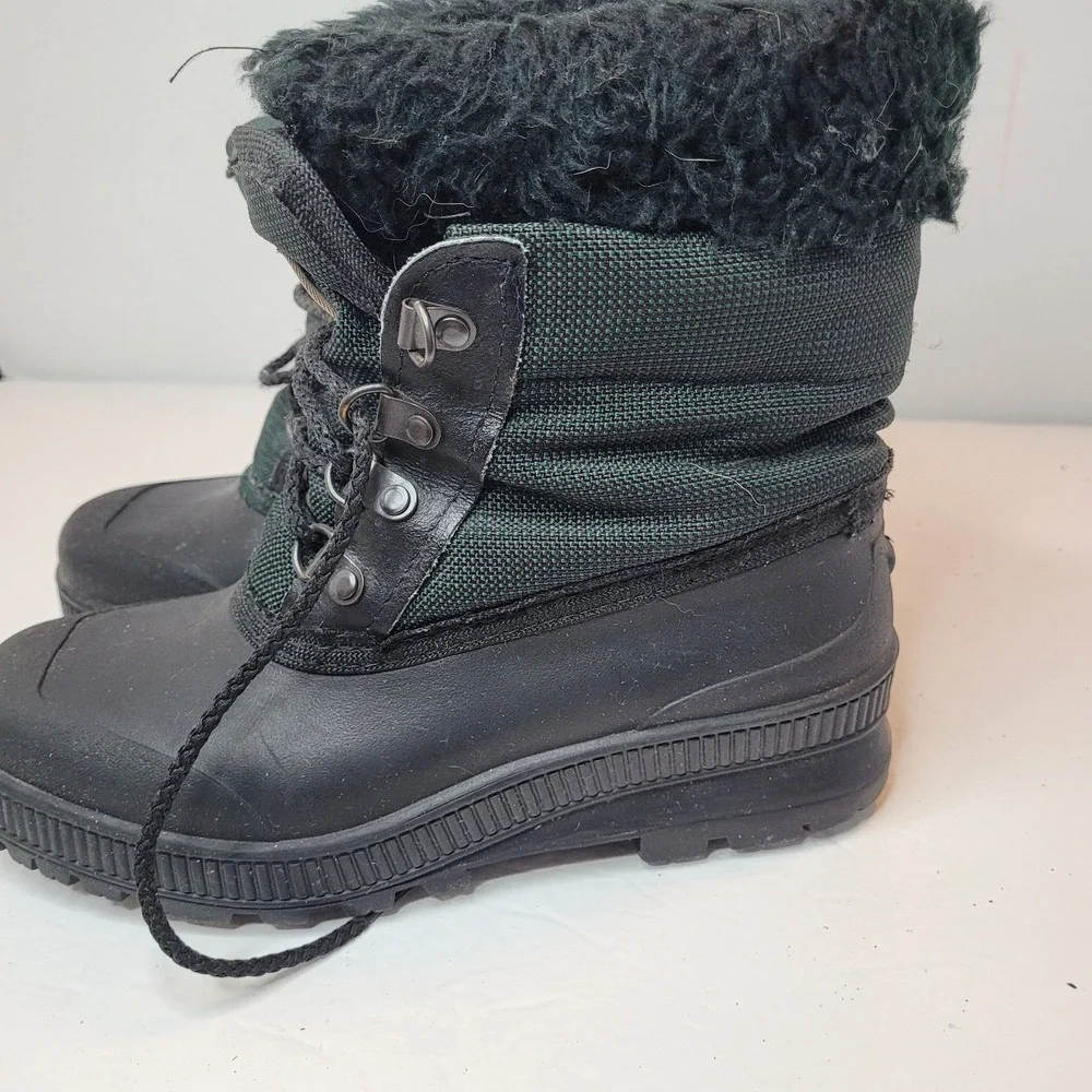 Vintage Sorel Kaufman Caribou Snow Boots Made in Canada Women's 6 Thick‎ Liner